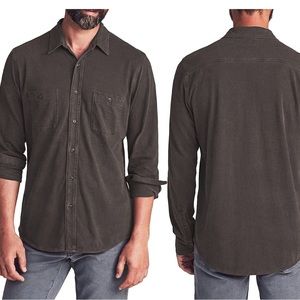 Faherty Knit Seasons Organic Cotton Button-up Shirt.  New with Tags!
